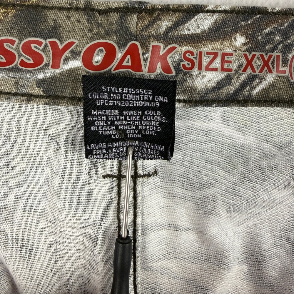 MOSSY OAK Cargo Pants Mens XXL Camo Country DNA Hunting Outdoor - Picture 9 of 10